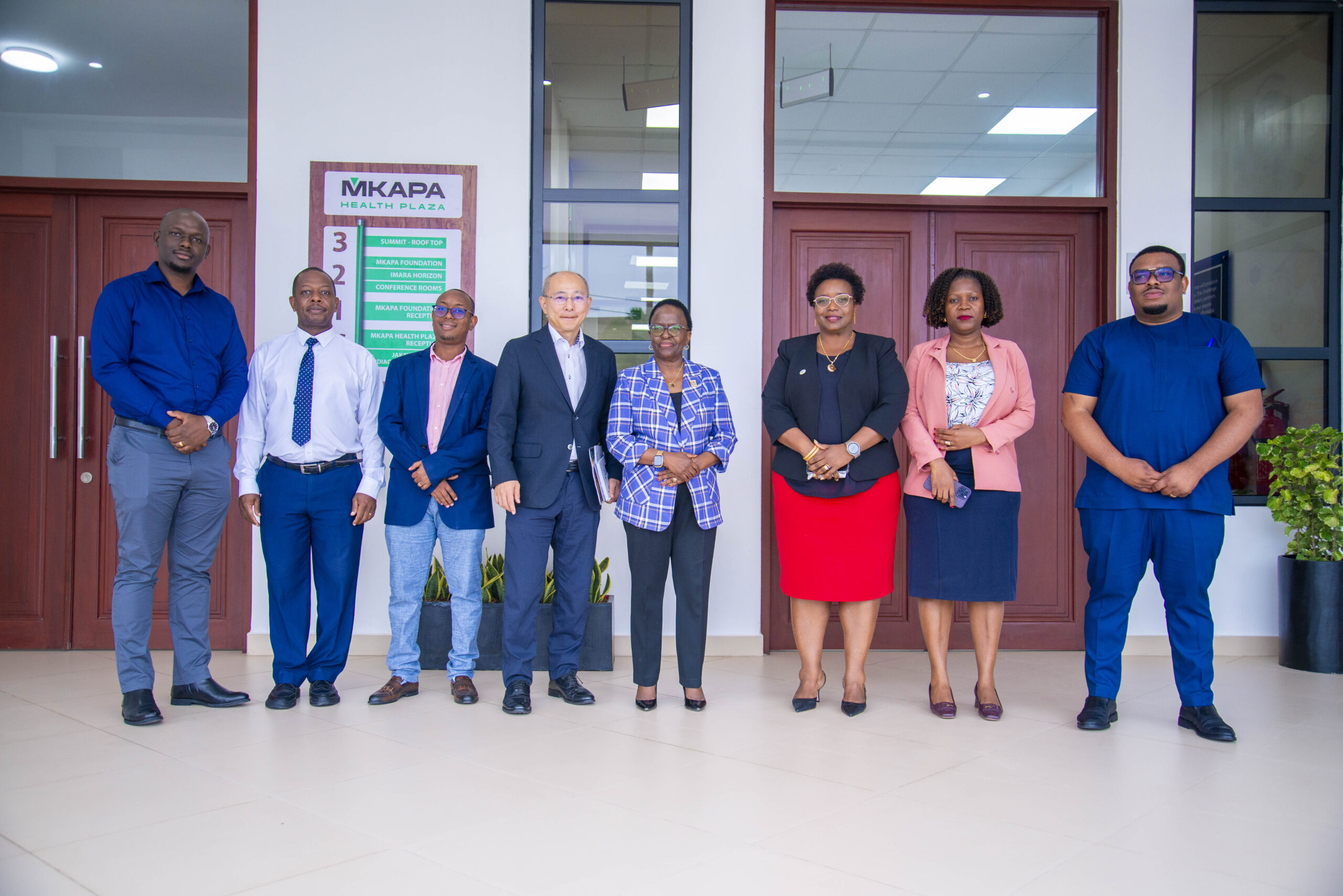 Japan Ambassador to Tanzania Visit Mkapa Foundation